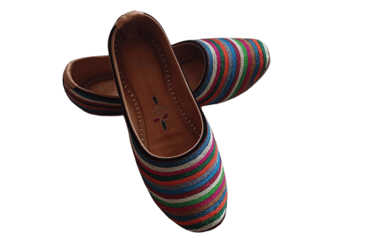 Rajasthani Handmade Leather Mojadi view 2