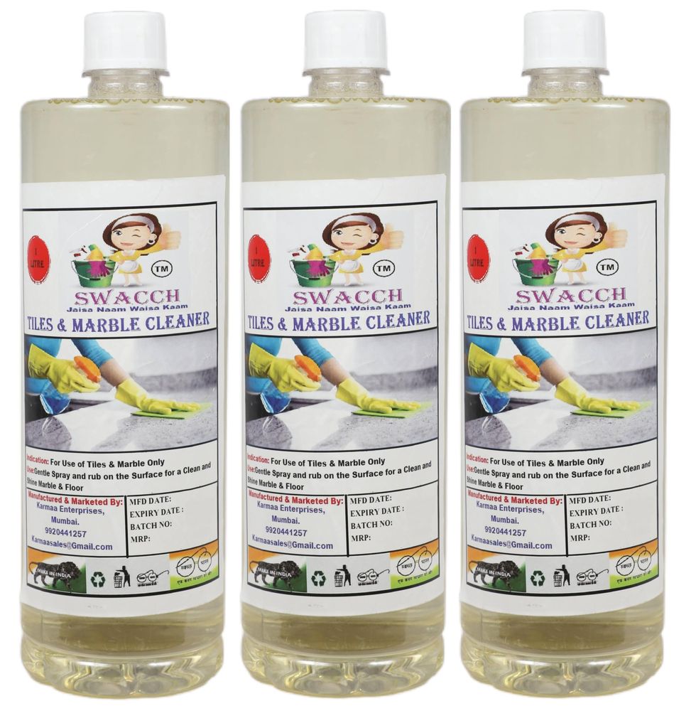 Tiles & Marble Cleaner (1 Litre) (Pack of 3) view 2