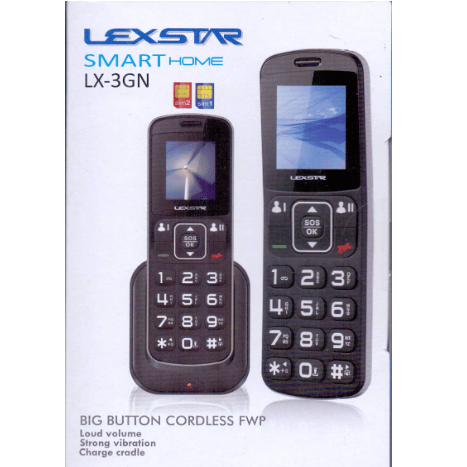 Lexstar LX-4G-2 FWP Wireless GSM Phone view 2