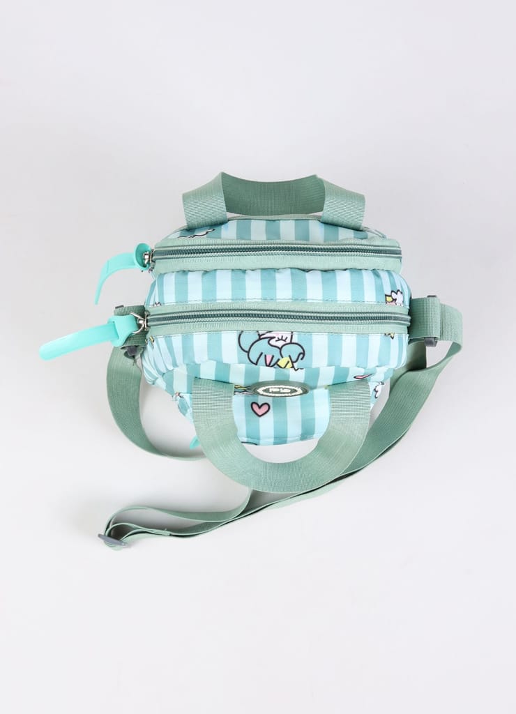 PB Pearlbags Soft Crossbody Shoulder Or Hand Bag or Sling bag Water Resistant Anti Fall Stationery Storage Bag Handbag Clutch Bag Sweet Birthday Gift For 5-10 Years Children Students Girls view 2