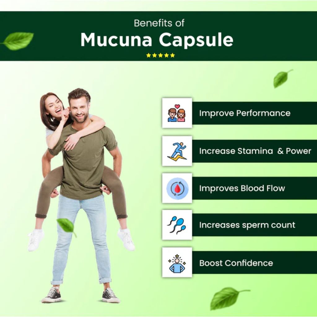 Cipzer Mucuna (30 Capsules): Natural Dopamine Support for Mood, Vitality, and Stamina view 2