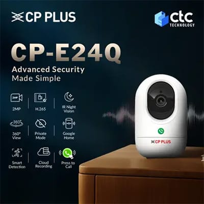 CP Plus E24Q 2MP Full HD WiFi Camera view 2