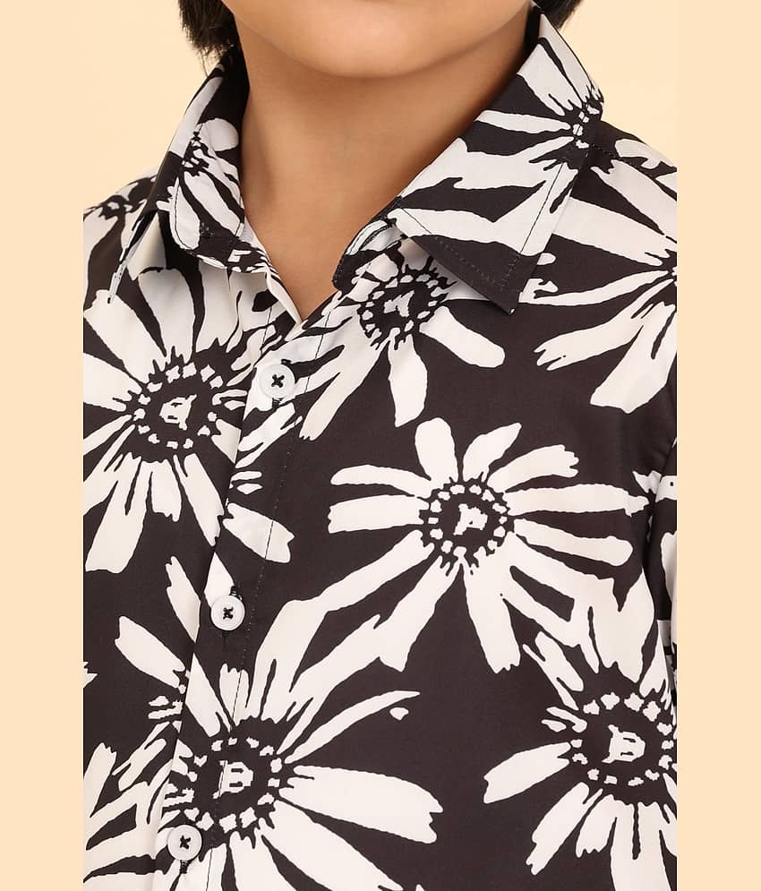 ENCIGER Pack of 1 Boys Polyester Half Sleeves Shirt ( White ) view 2