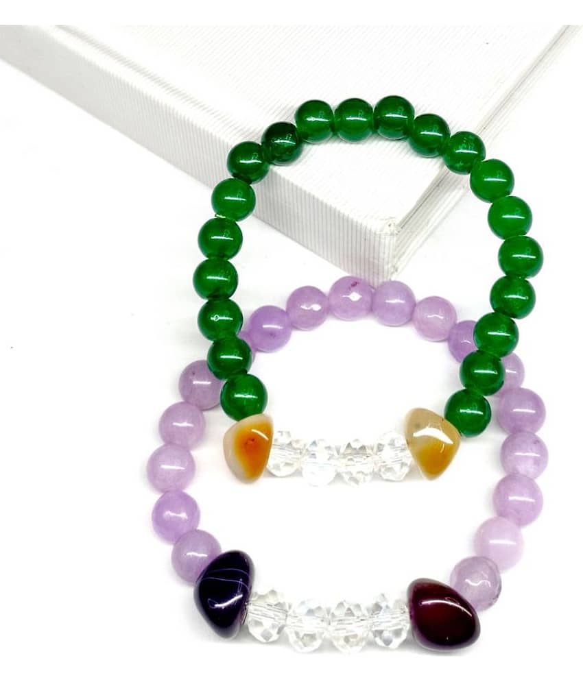 DAIVYA WELLNESS - Multicolor Bracelet ( Pack of 2 ) view 2