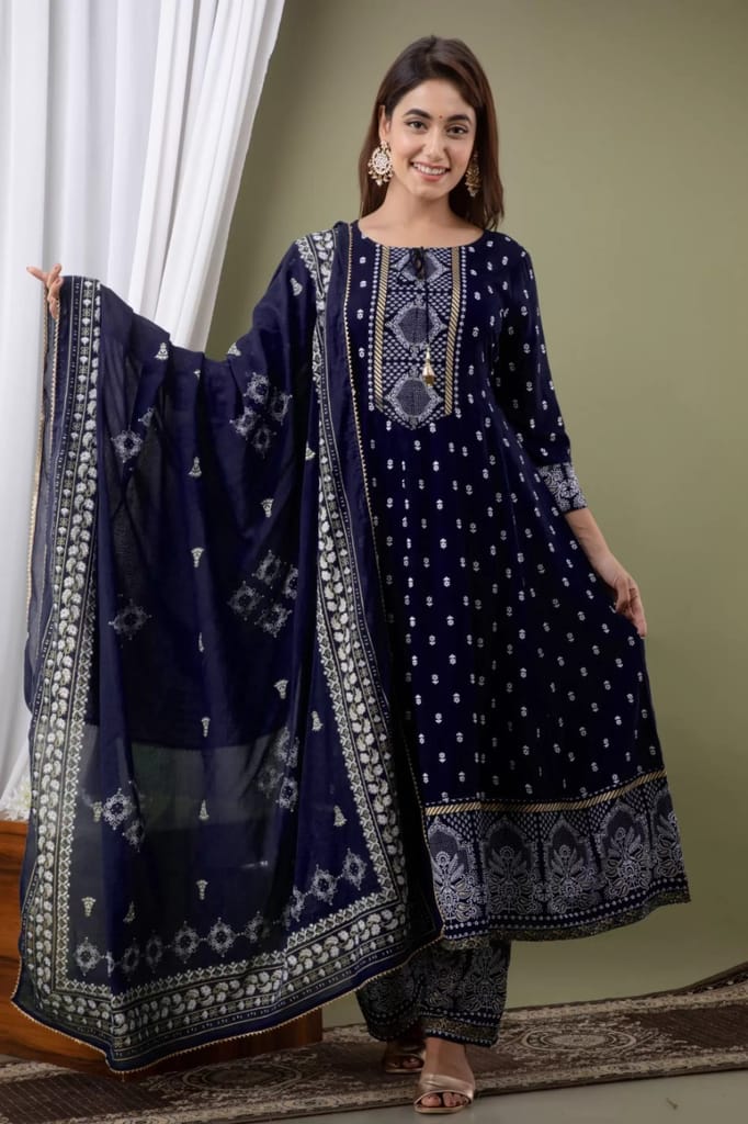 Sanganeri Kurti Set view 2