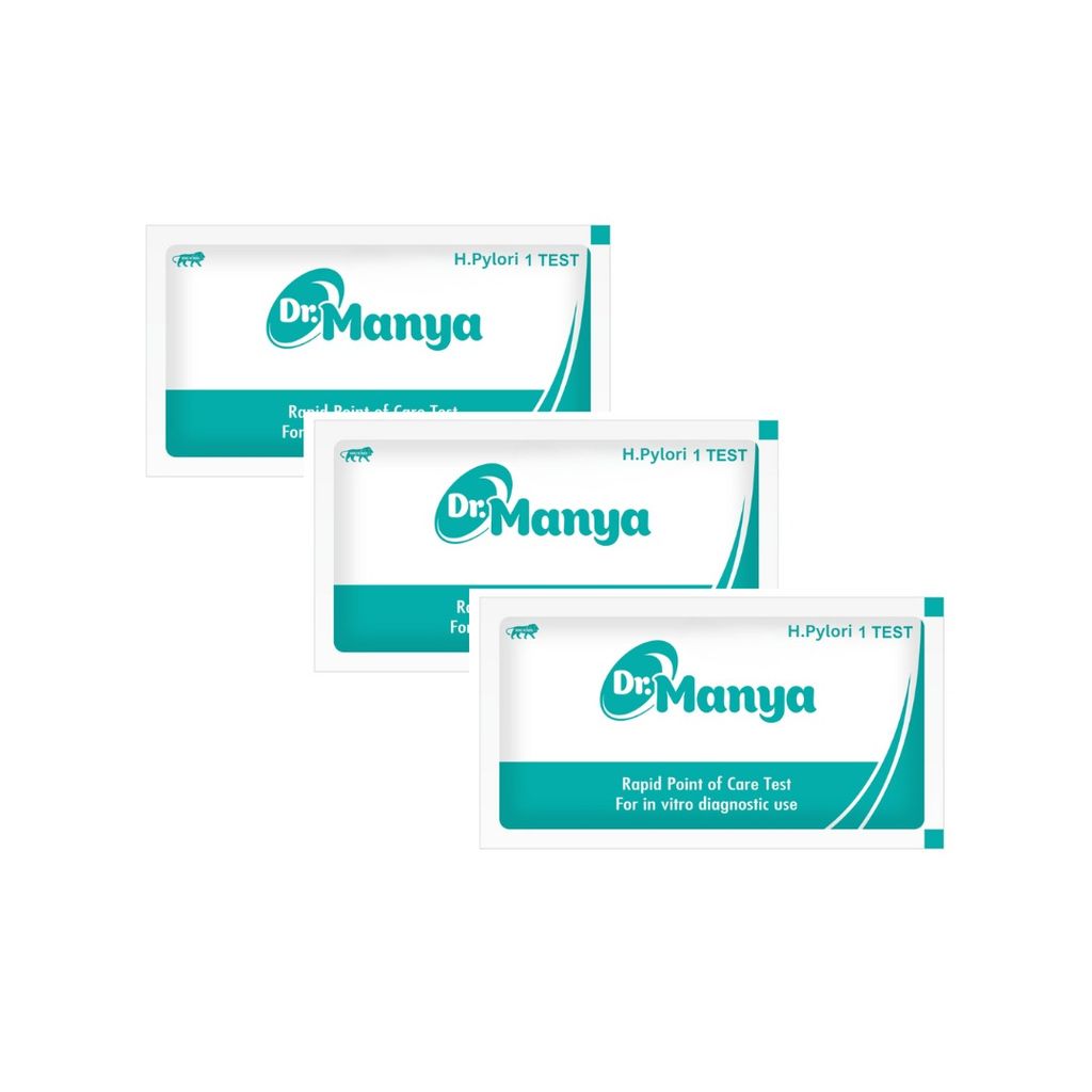 H. Pylori Rapid Test Kit Pack of 3Pcs Easy Home Use Fast & Accurate Screening