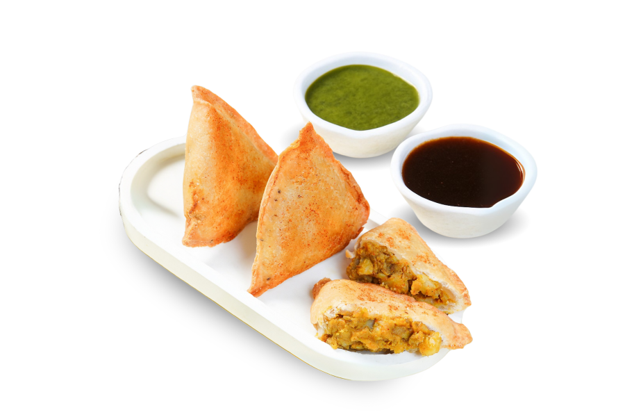 Aloo masala samosa -multigrain(3 pcs)
