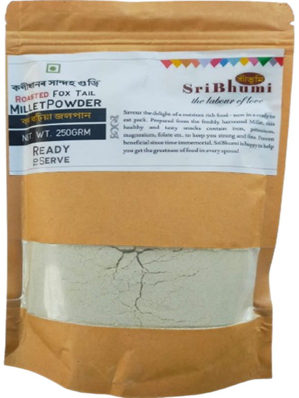 Roasted Millet Powder - 250 gm - packet view 2
