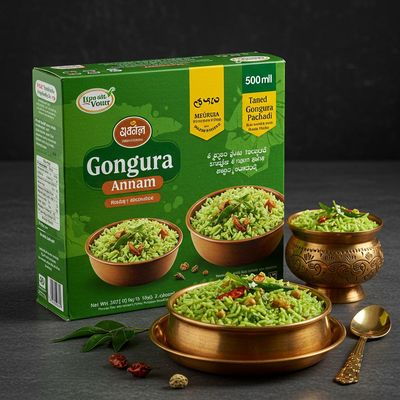 Gongura Pachadi Annam - Box 500ml