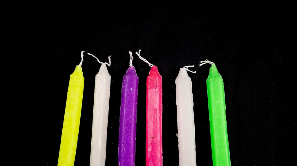 1Pack of 6 Candles 5 Packets view 2