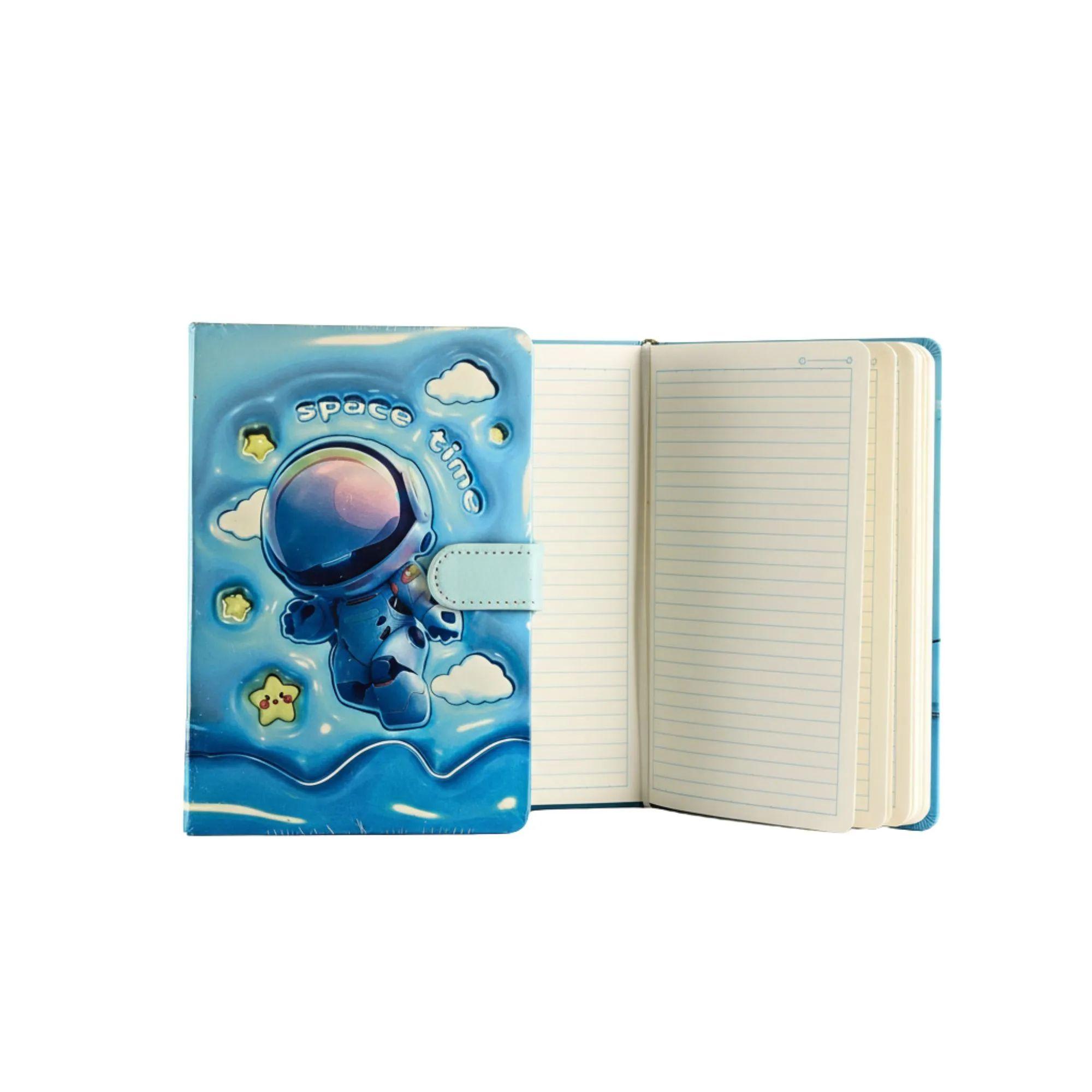 Space Time Blue Stylish Diary 349 view 2