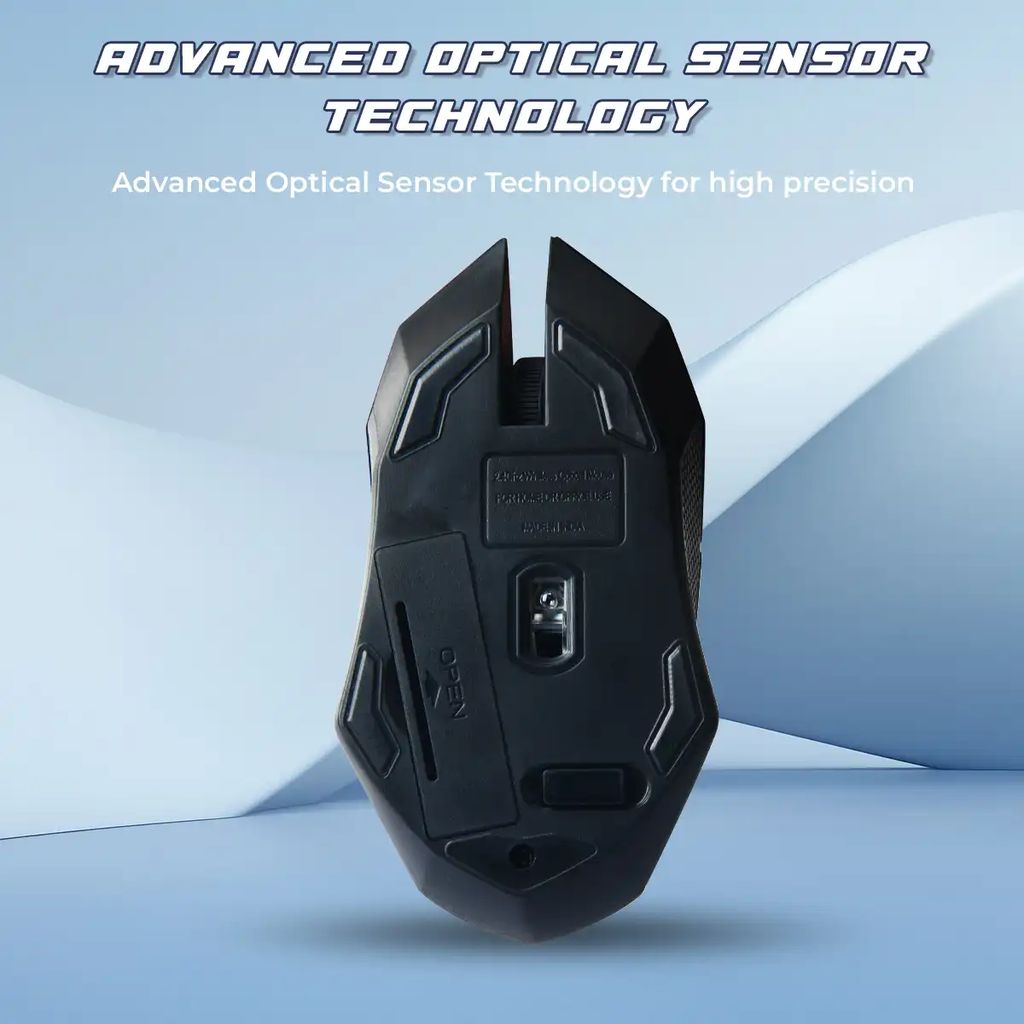 Lapcare Speedy Wireless Mouse Black (LWM-666) view 2