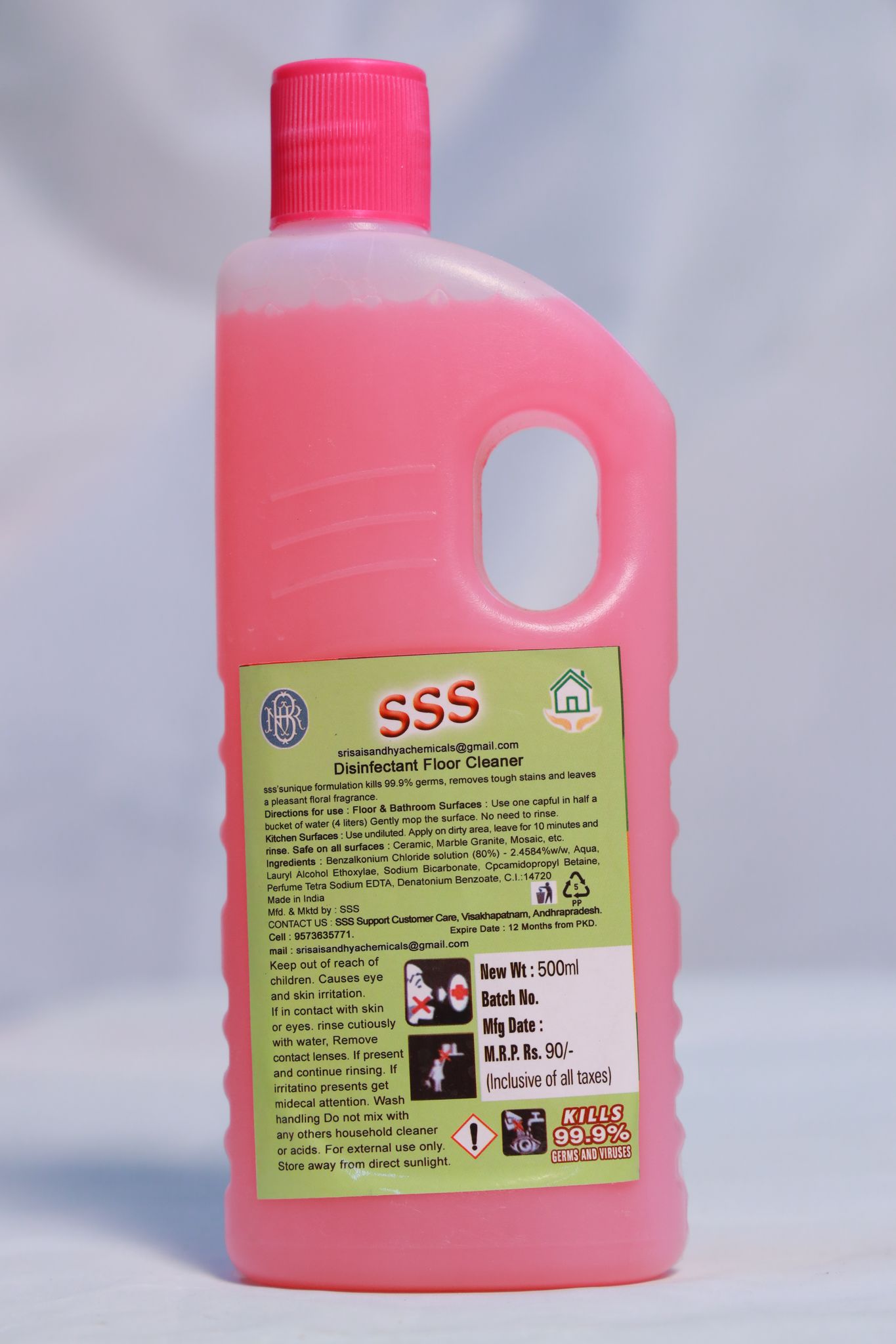 SSS Floor Cleaner with Sandal Fragrance view 2