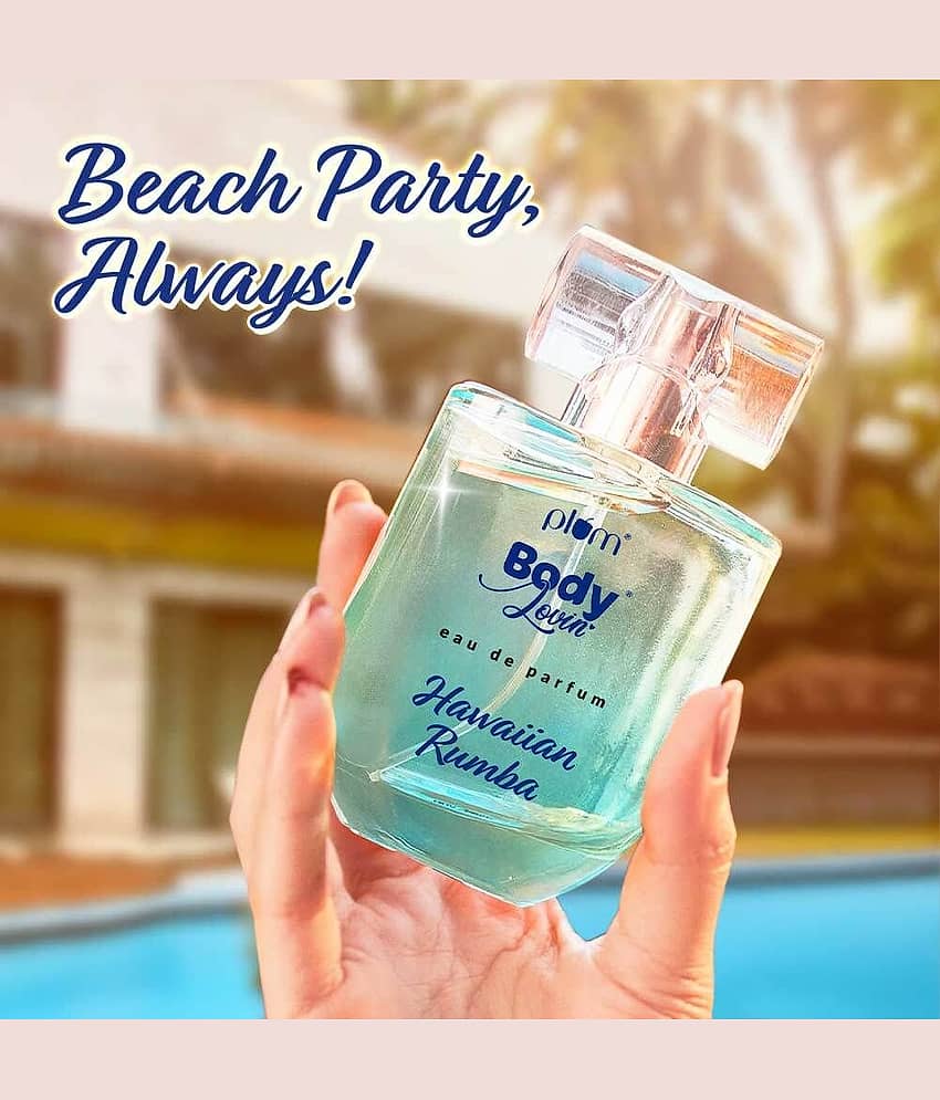 Plum BodyLovin' Hawaiian Rumba | Long Lasting Beachy Fragrance | Luxury Perfume Eau de Parfum - 50 ml (For Men & Women) view 2