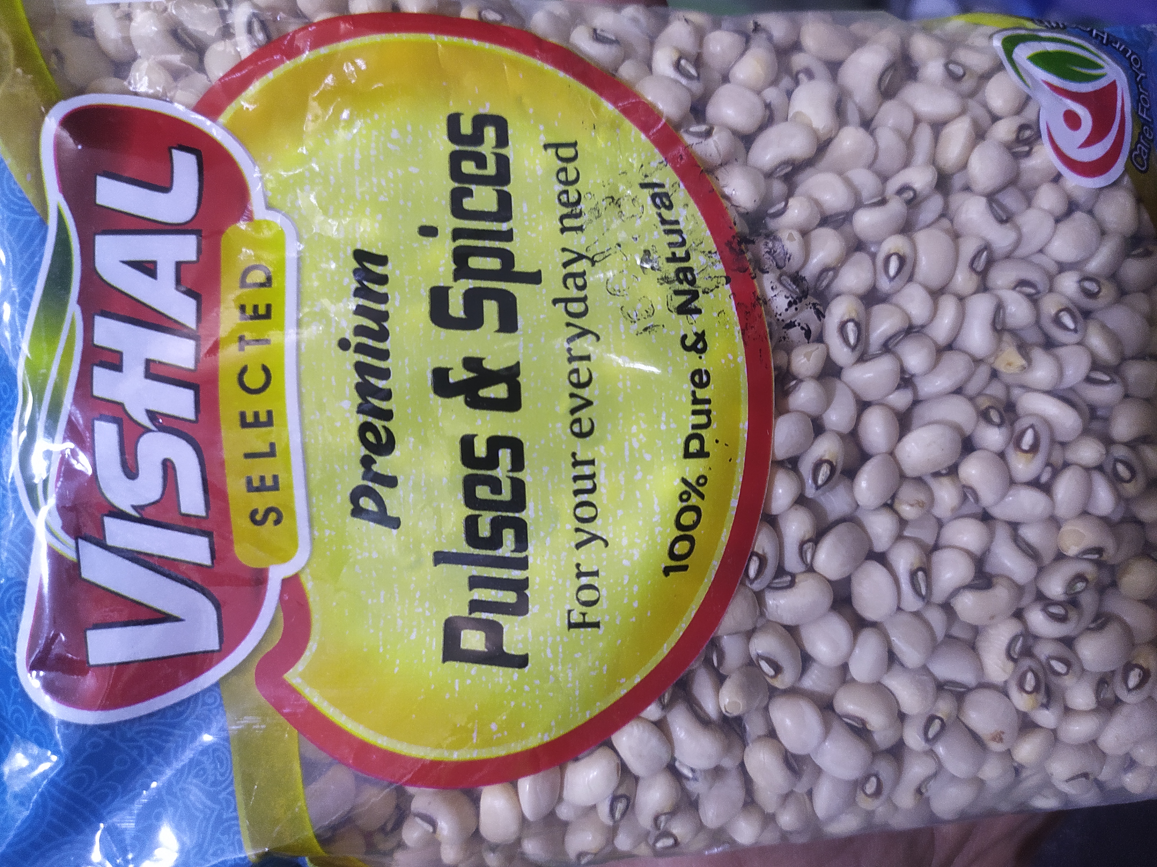 Vishal Premium Pulses & spices white lobia