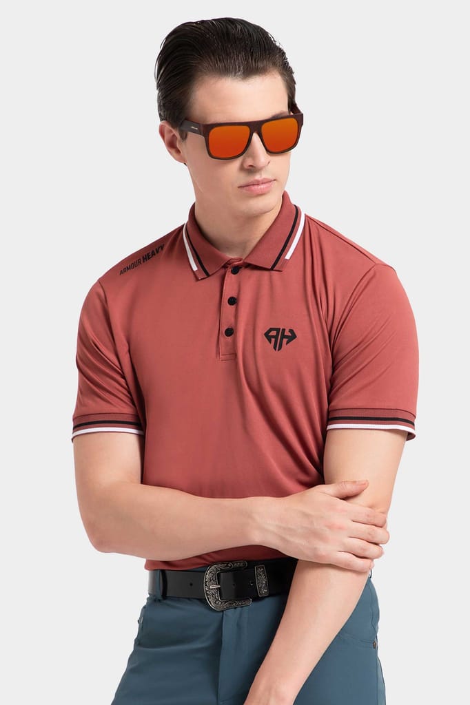 Heavy Apricot AH Classic Polo view 2