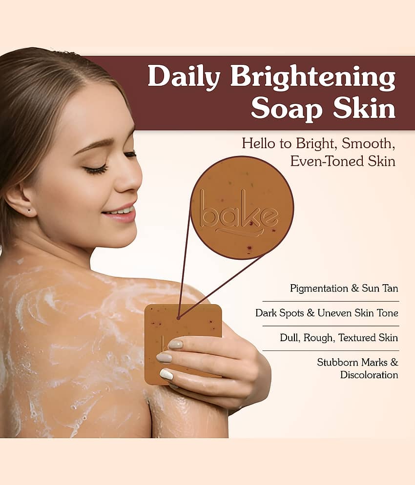 BAKE Skin Whitening Soap for All Skin Type ( Pack of 2 ) view 2