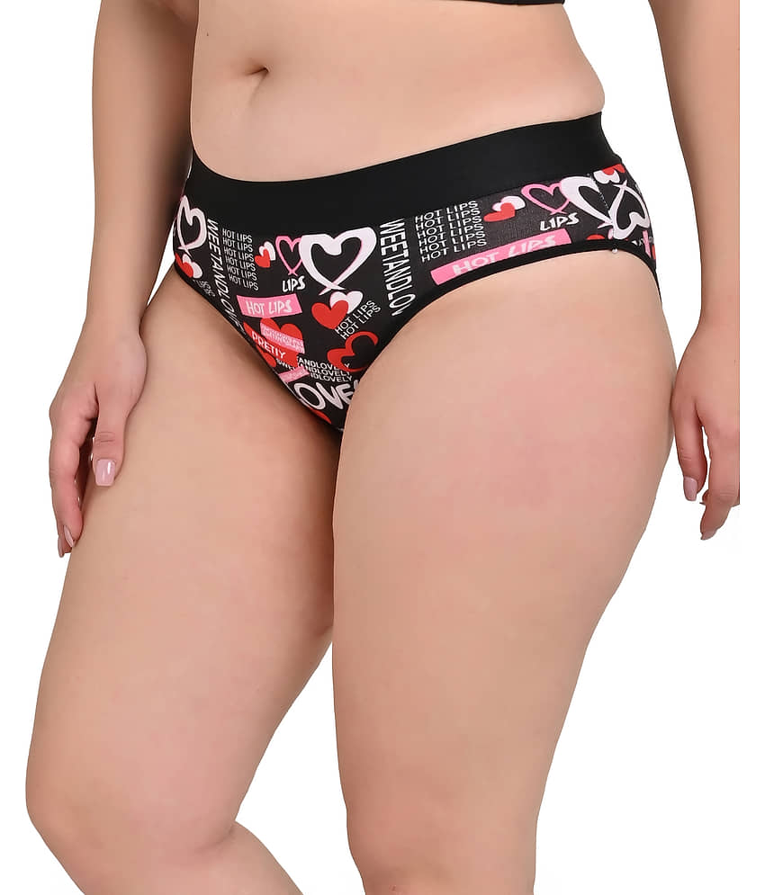 The Tusht Pack of 6 Nylon Hipster For Women ( Multi Color ) view 2