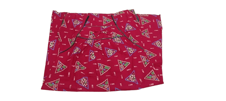 NLR URBAN Sleeveless Red Cotton Printed Long NIGHTY view 2