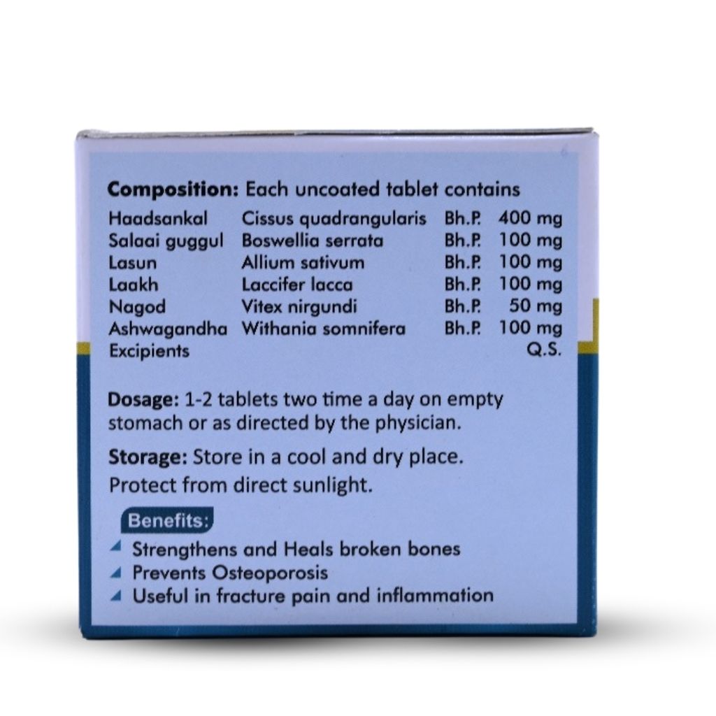 Tarushi Formulations Fixsure Plus Tablets for Bone and Joint Wellness - 10 x 10 Tablets view 2