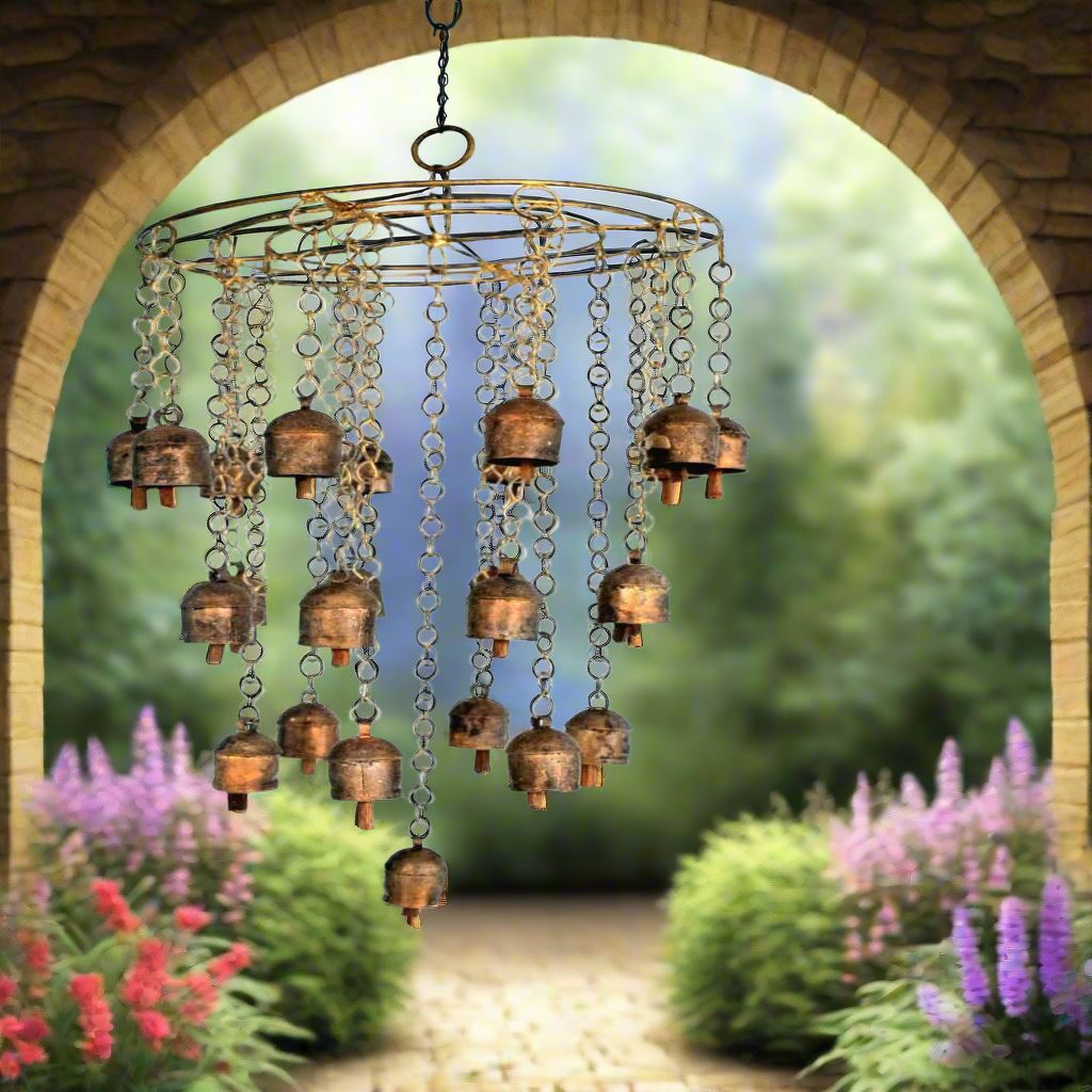 Unique Design 36PCS Bells Wind Chimes for Garden Yard Home Decor view 2