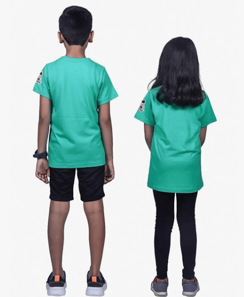 KUCHU Unisex Tshirt (6 Years- 7 Years) | Made of Super Combed Cotton-Modal Natural Fiber Better Than 100% Cotton| Soft & Breathable Fabric| Unique Digitally Printed Design |Vibrant Colour| Chill Mode On view 2