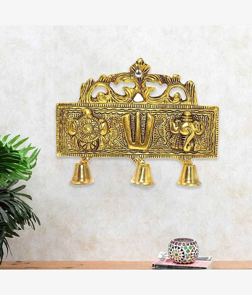 Fashion Bizz Metal Tirupati Balaji Decorative Showpiece - 16 cm