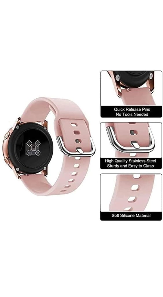 justly Watch Strap 20Mm For Compatible With Amazfit GTS 2 Mini Amazfit Bip/Bip U/Pro/Lite Bip S Amazfit GTS/2/2e Amazfit GTR Watch Active 2 view 2
