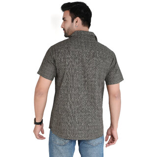 Ecostyle cubic collar short sleeves shirt view 2