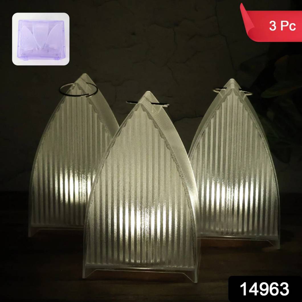 Flameless LED Decorative Lantern Lights (3 Pcs) view 2