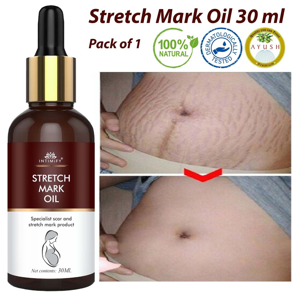 Intimify stretch mark oil, stretch mark cream, stretch marks remover, Shaping & Firming Oil, 30 mL view 2