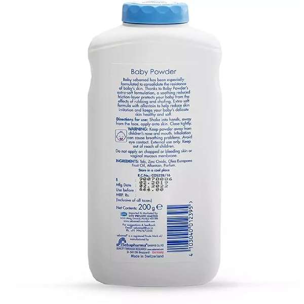 Sebamed Baby Powder 200 Gms view 2