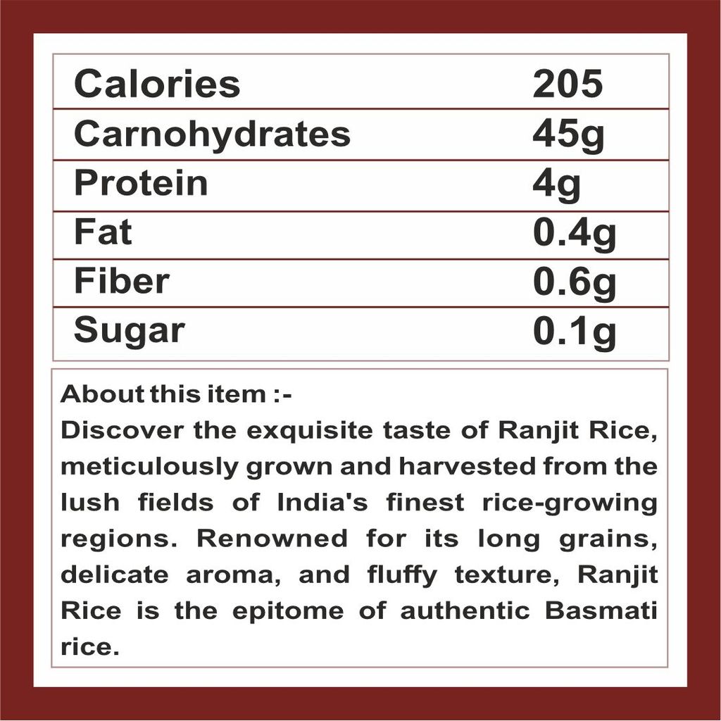 Ranjit Rice (Pack of 10) view 2