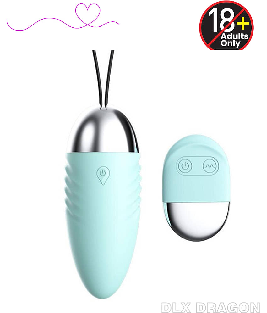 Egg Vibrator 10 Vibrations Modes Portable Massager with Remote Control For Women- DLX DRAGON