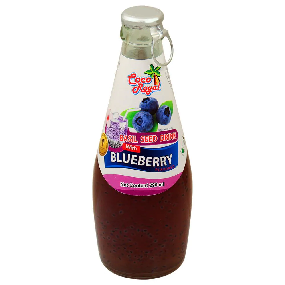 Coco Royal Basil Seed With Blueberry 290Ml