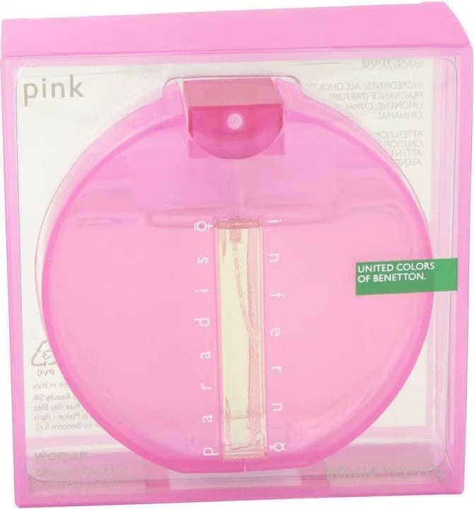 Benetton Inferno Paradiso Pink Eau De Toilette Spray 100ml for Women view 2