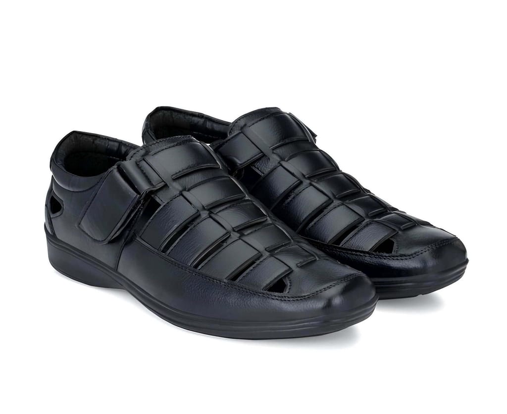 WUGO::Latest Stylish Men Sandals|Roman Sandals|Outdoor Sandals For Men's & Boys (Free Home Delivery) view 2