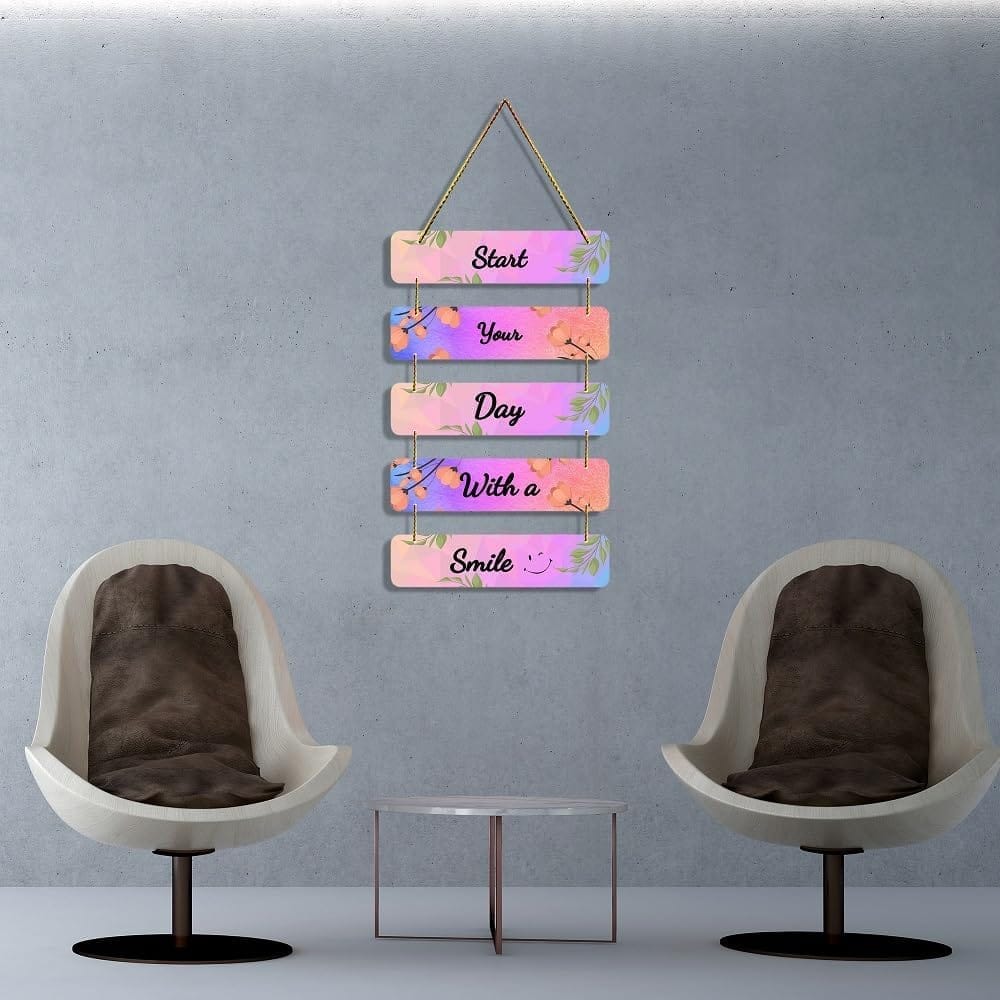 Wall Hangings for Home Decoration Items for Living Room Decor Welcome Home Wall Hanging for Home Office Decoration Handmade Craft Decorative Wall Art (WH2705) view 2