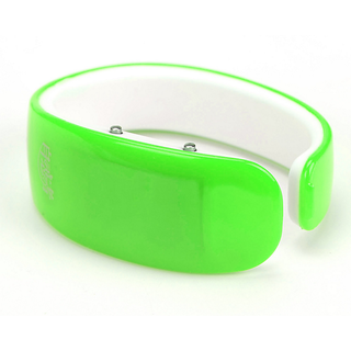 colorful Bangle Digital LED watch Green by InstaDeal view 2