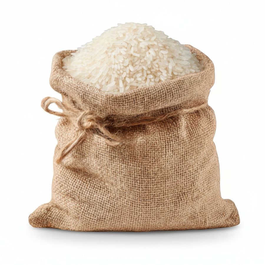 Premium White Rice (40kg Jute Sack) - 40 kg - One jute sack view 2