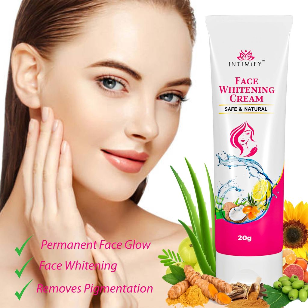 Intimify Face Whitening Cream with Retinol, Hyaluronic, Kojic Acid, Glutathione, Vitamin C view 2