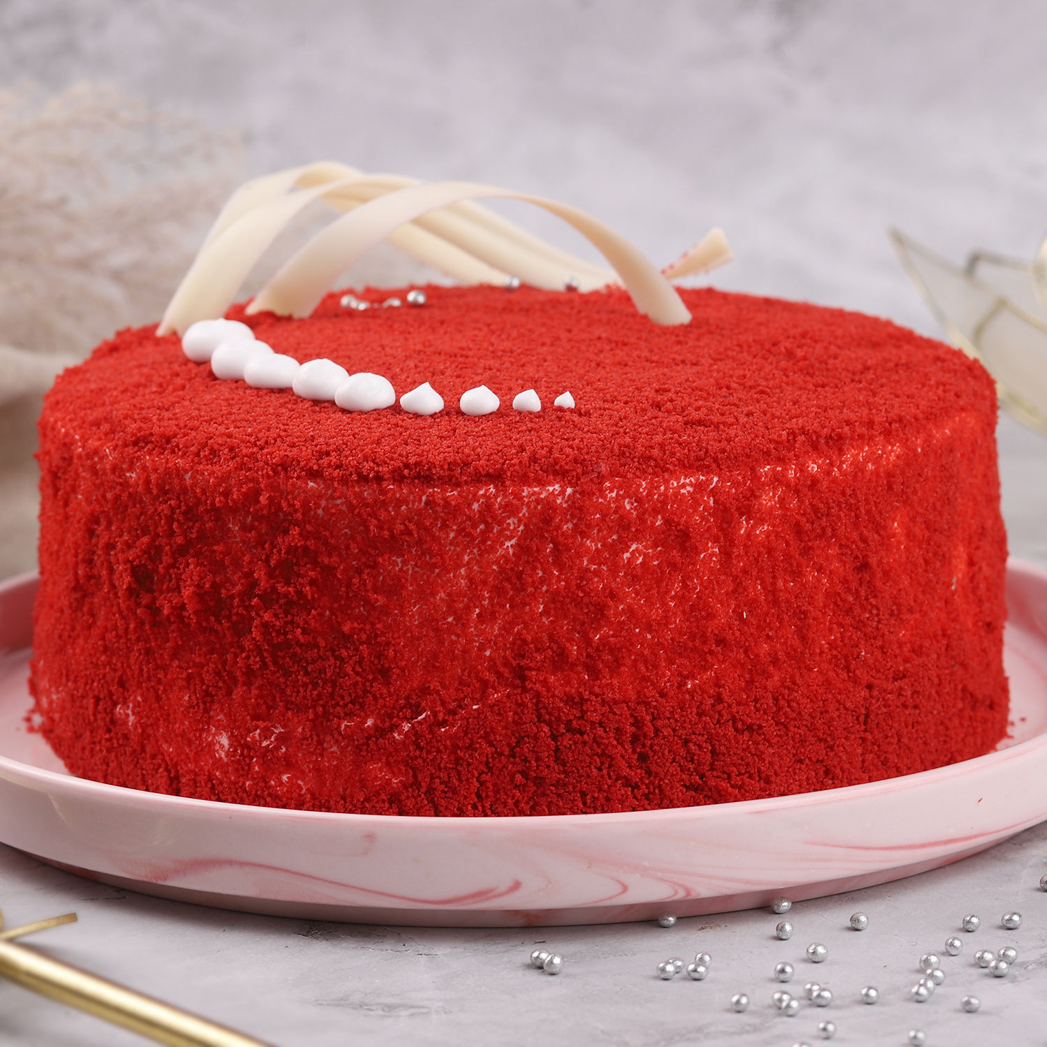 Red Velvet Symphony Cake Half Kg view 2