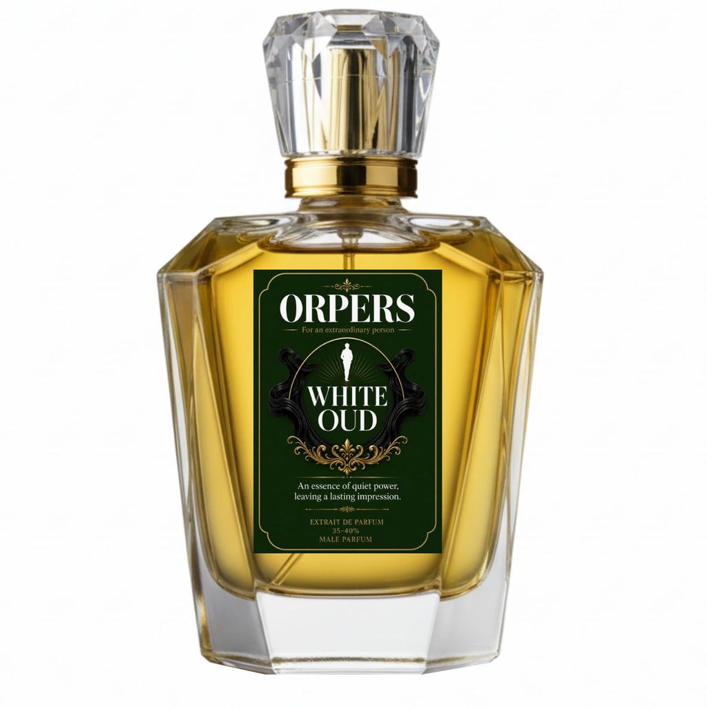 ORPERS White Oud Extrait de Parfum for Men | 100ml Oud Floral Fragrance Spray | 35-40% Oil Concentration