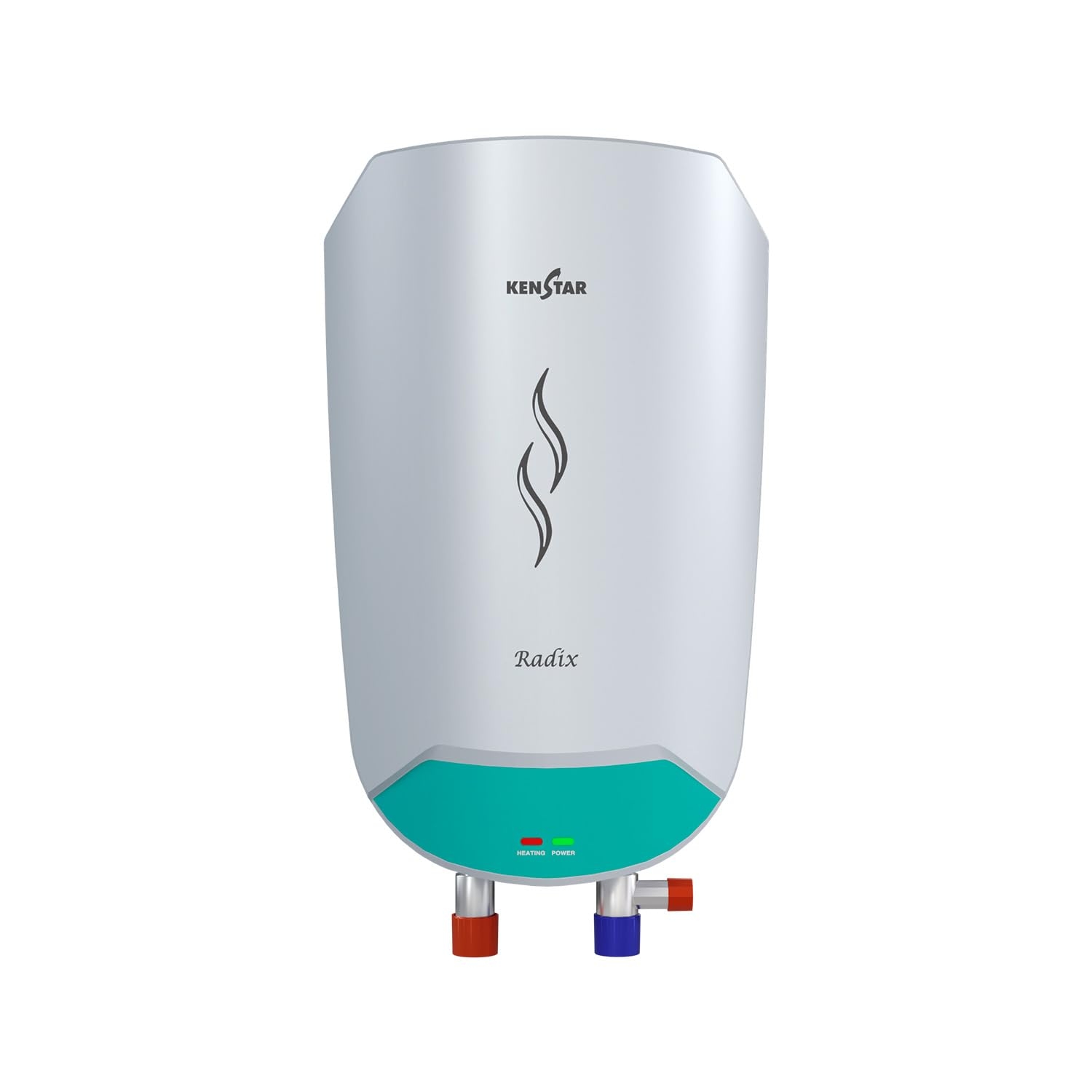 Kenstar Radix 5.9 L, 3000-Watts Powerful Heating, Electric Instant Water Heater (Geyser) |High Grade SS Tank with Advanced 4 Level Safety, Rust-Proof, White Wall Mounting