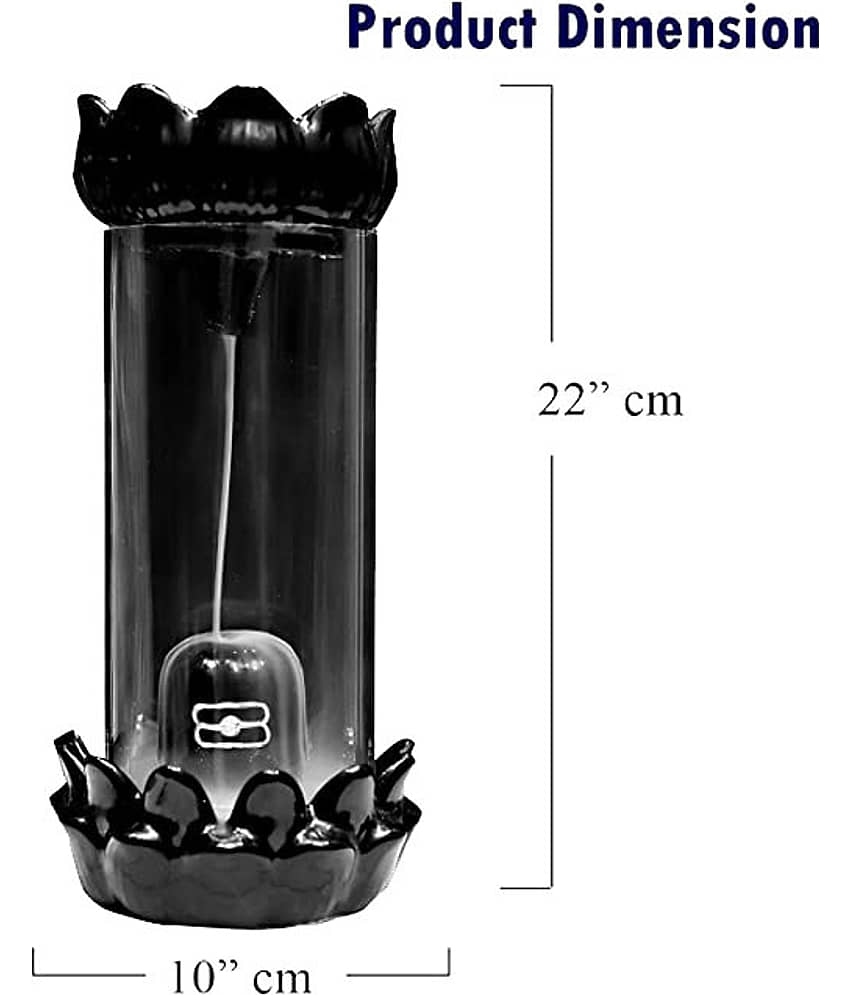 Miss Peach BackFlow Shiva Showpiece 22 cm - Pack of 1 view 2