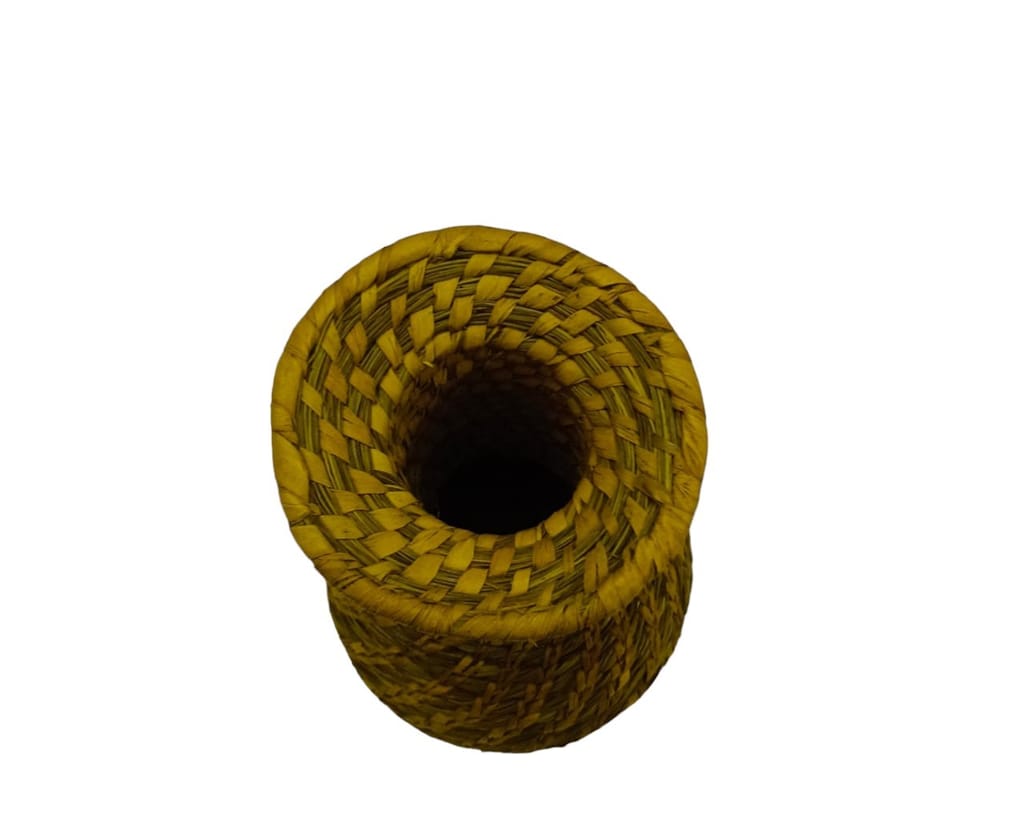 Jharcraft Sabai Grass Round Box Flower Pot (GR00009) view 2