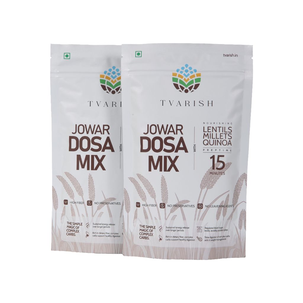 Tvarish Instant Jowar Dosa Mixes (2*200g) view 2