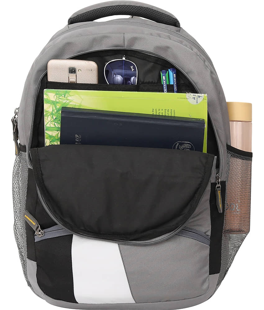 Kyros GREY Polyester Backpack ( 45 Ltrs ) view 2
