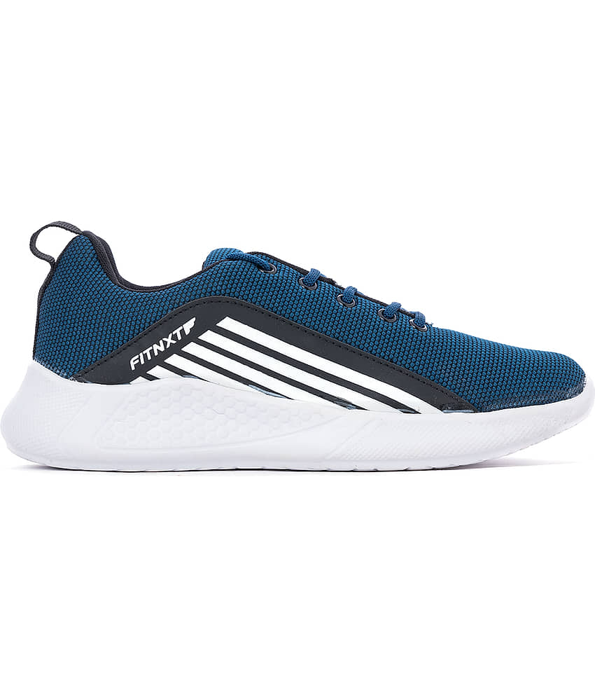 KHADIM - Blue Men's Sports Running Shoes view 2