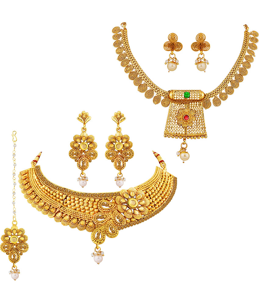 ShreejiHuf Alloy Golden view 2